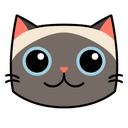 The curious cat mascot